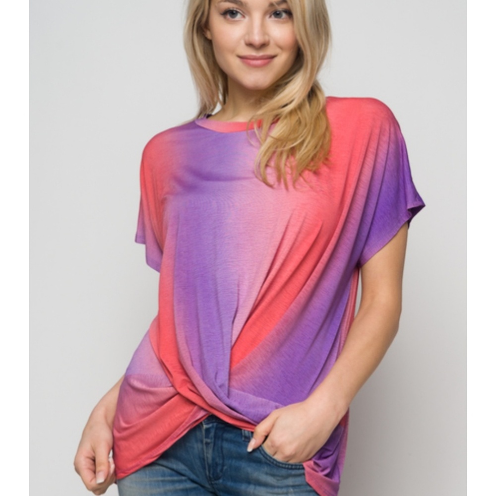 Ombré Printed Top